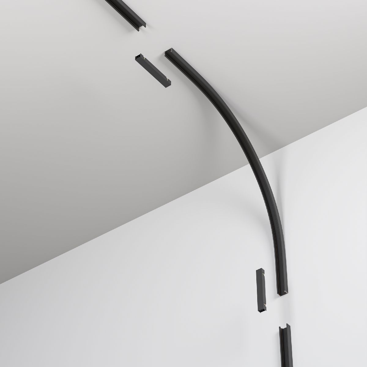 Коннектор радиусный внутренний Maytoni Basity TRA172ICL-R300-11B