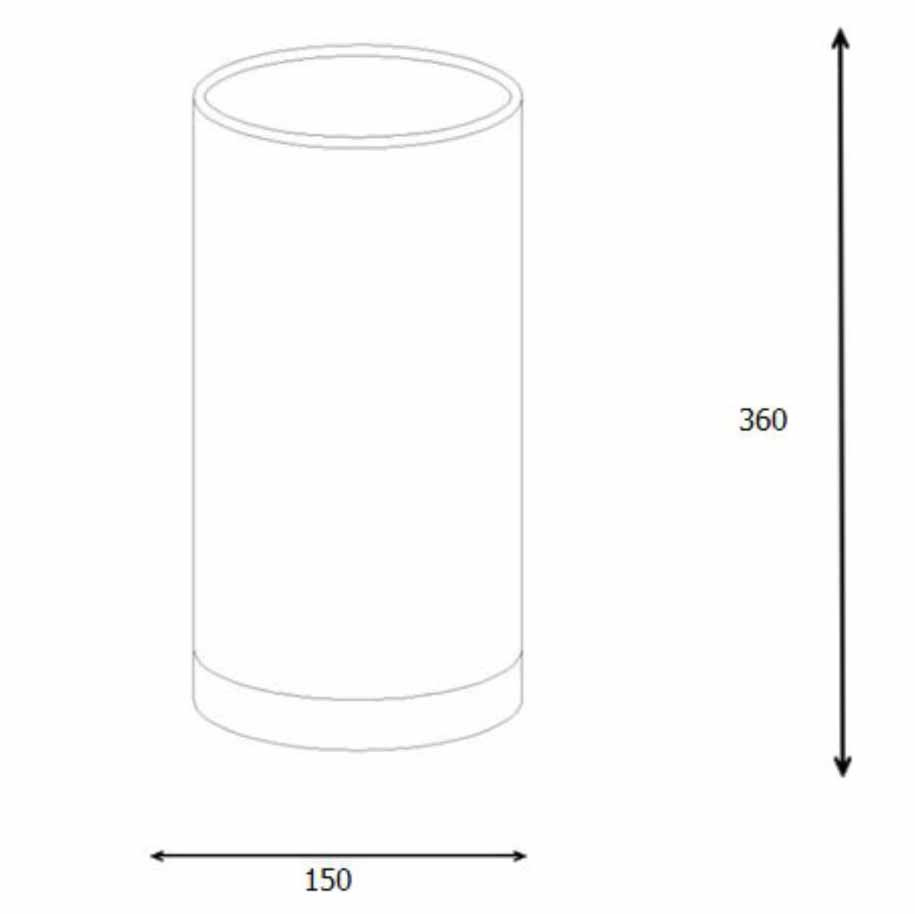 Настольная лампа разноцветная Lucide NY Bronx 34515/01/99