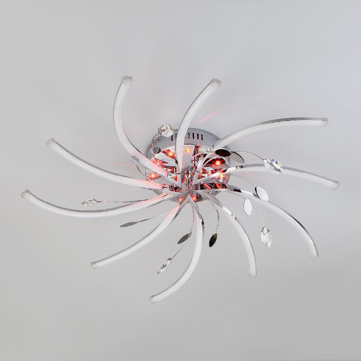 Потолочный светильник Eurosvet Windmill 90125/10 хром