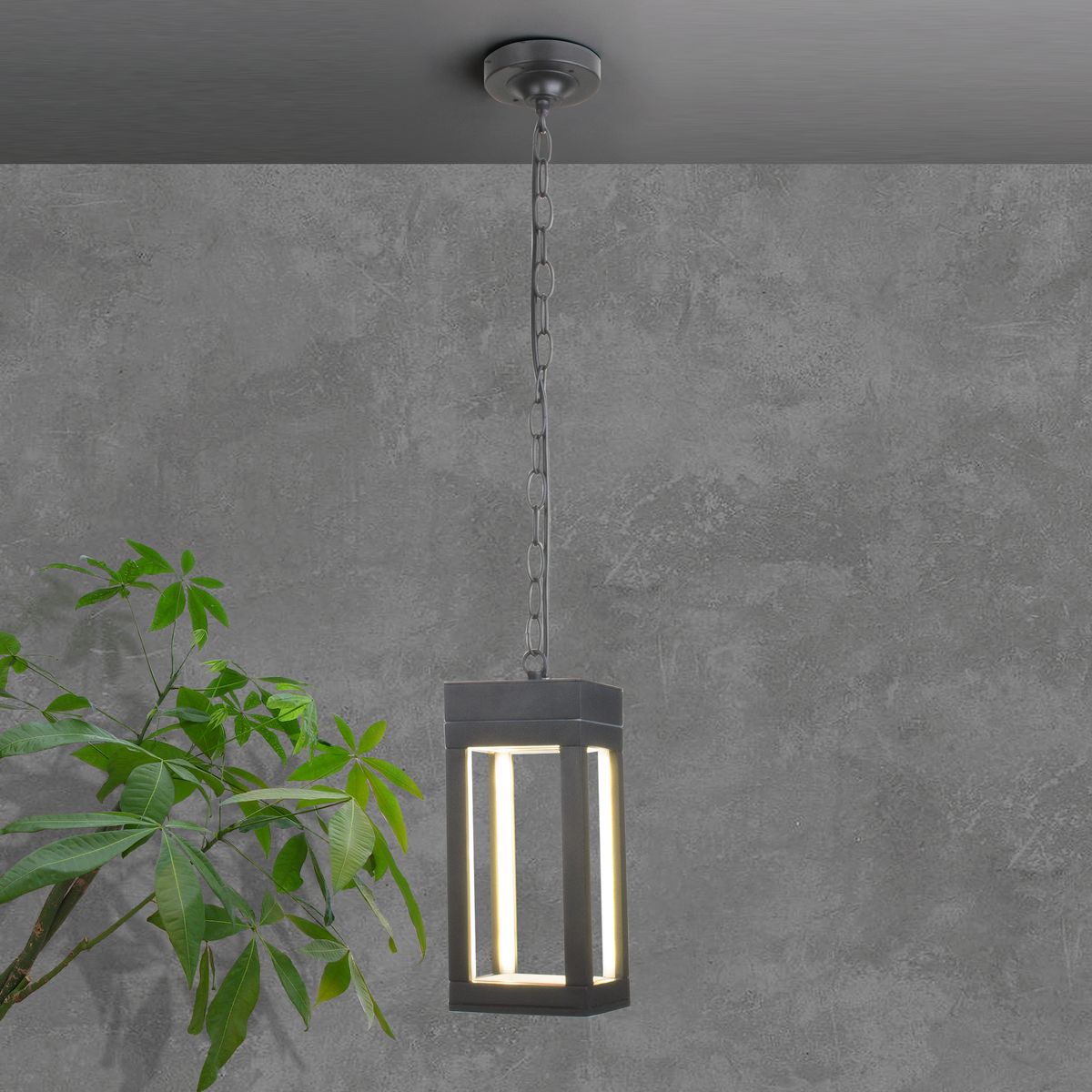 Уличный подвесной светильник Elektrostandard Frame 4690389172359