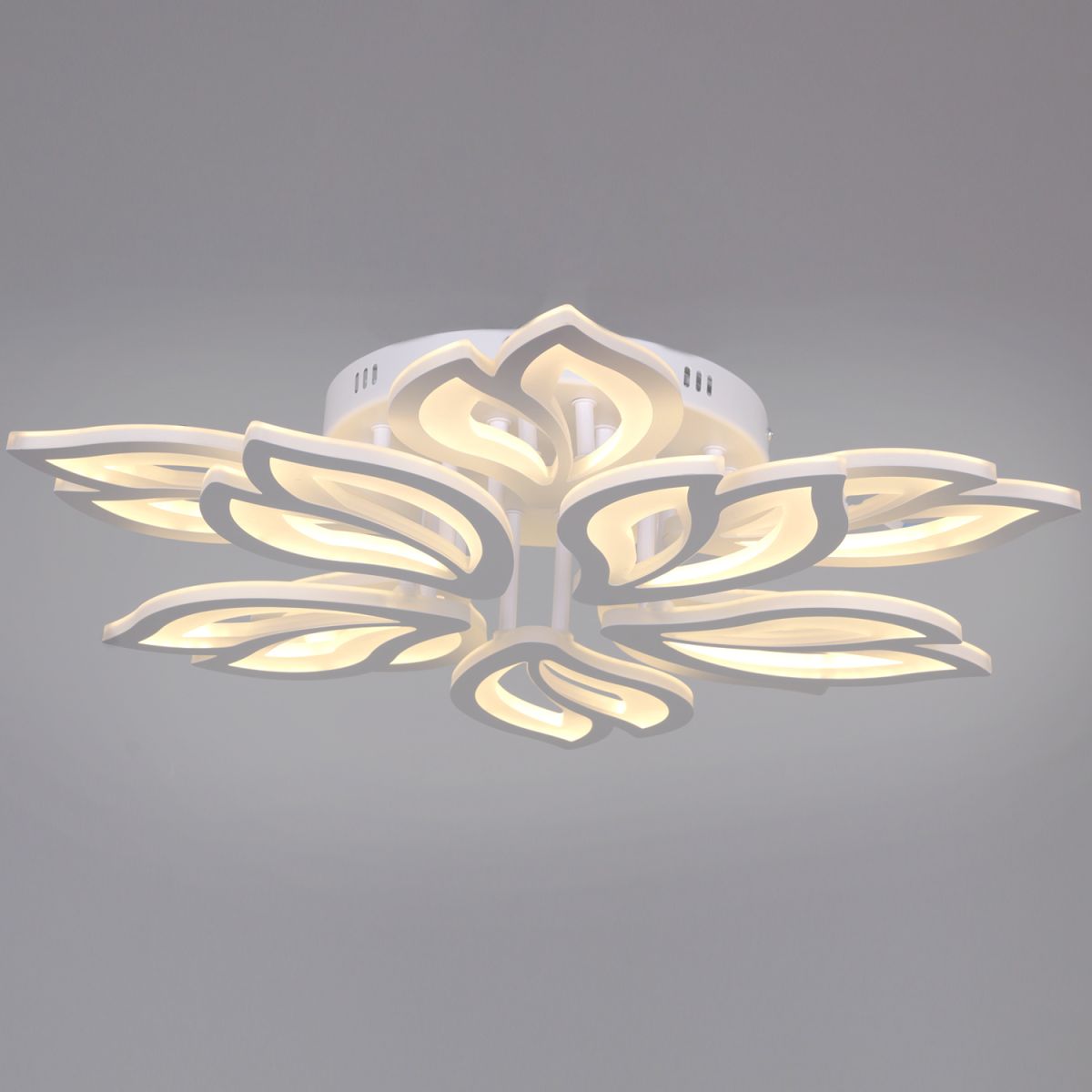 Потолочная люстра флористика Reluce 00150-0.3-5+5 WH