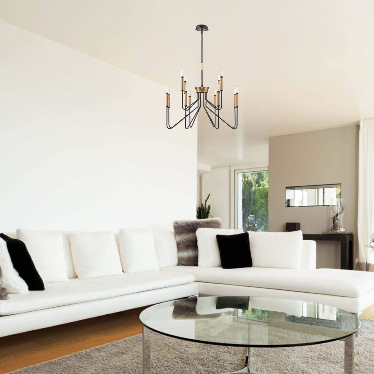 Люстра на штанге Alfa Light F1124-21