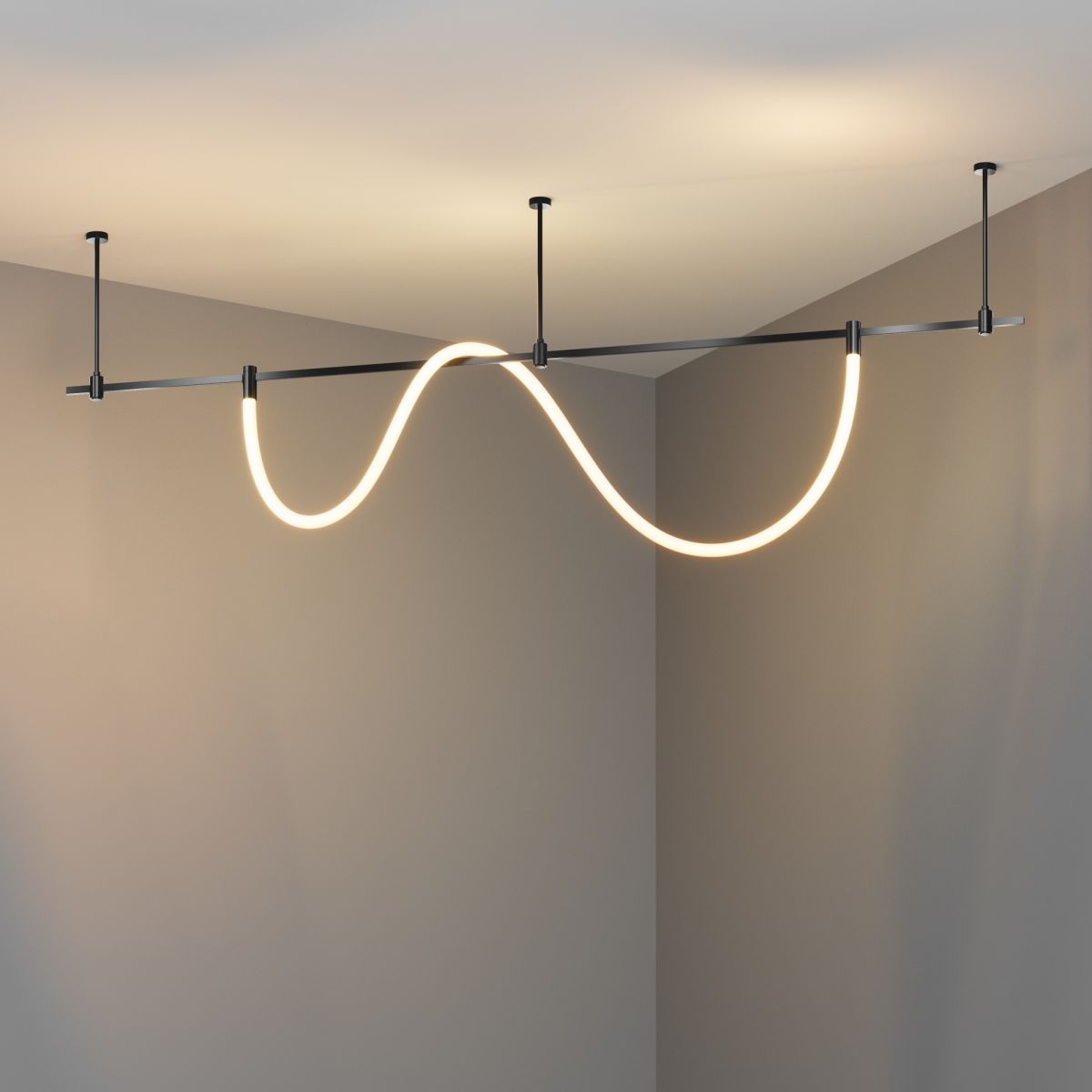 Трековый магнитный светильник Maytoni Technical Tau Flarity TR154-1-27W3K-B