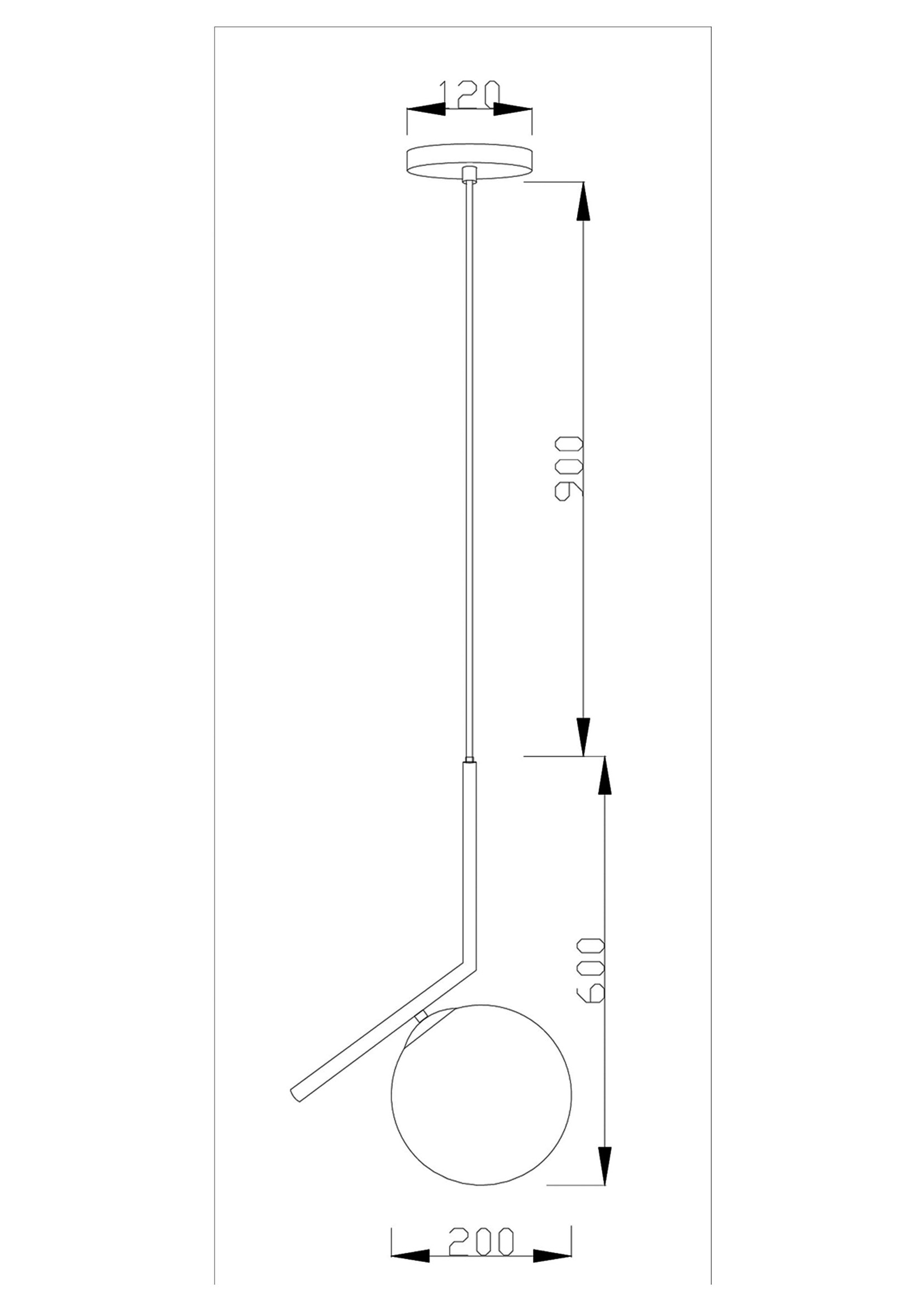 Подвесной светильник Moderli Evelyn V1991-1P