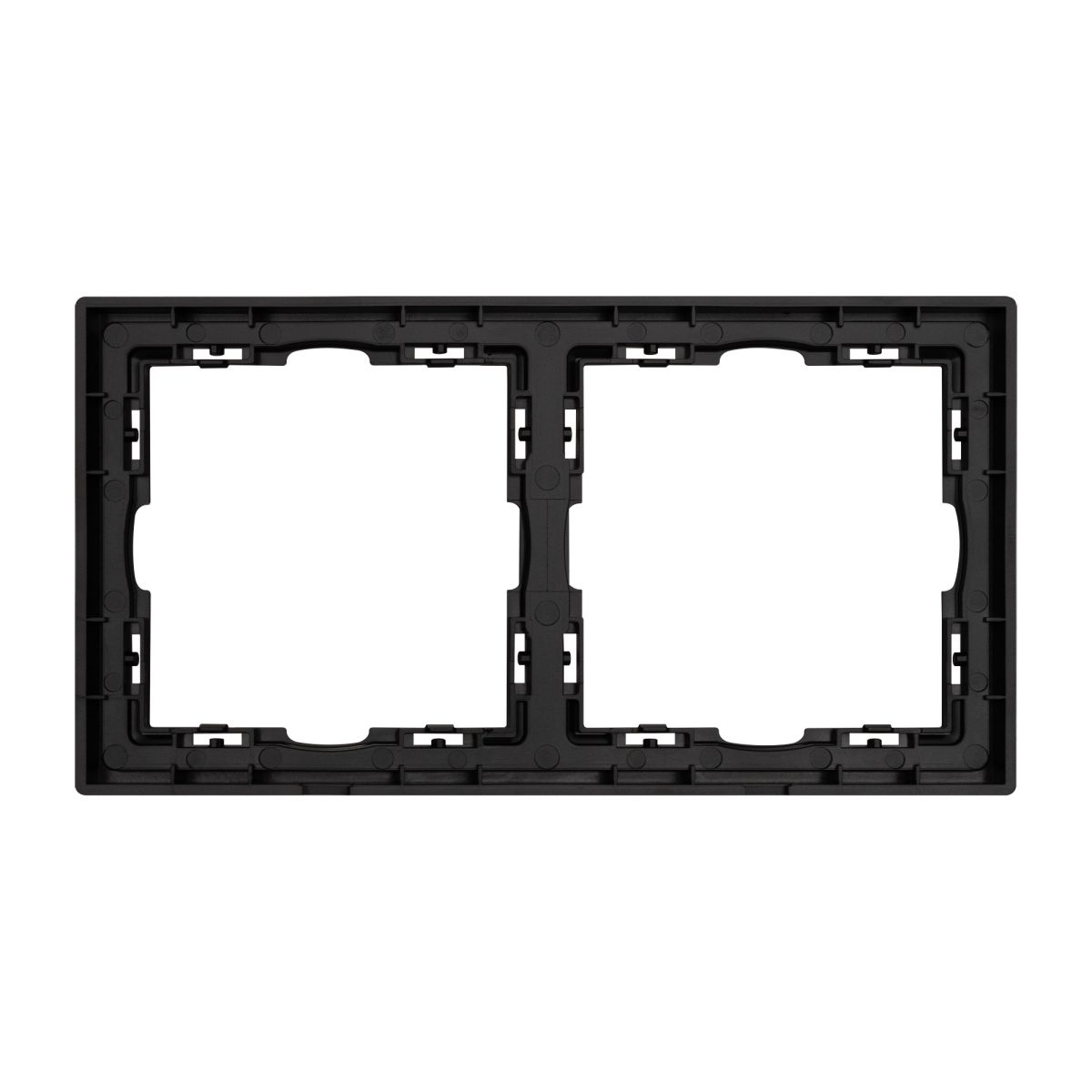 Рамка пластиковая Arlight FRM-NOBE-SFPL-2-BK 054216