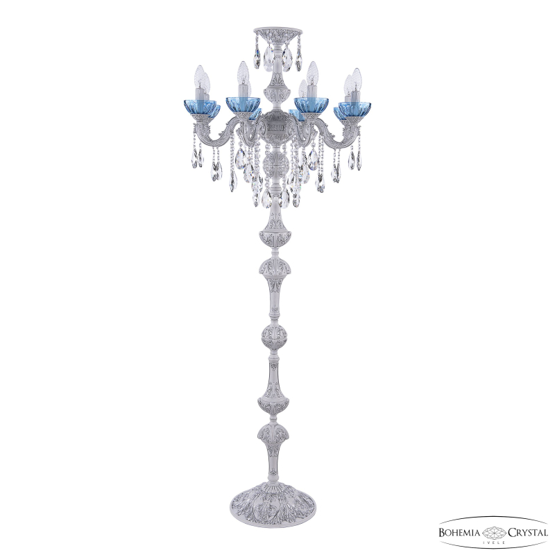 Торшер Bohemia Ivele Crystal AL79101T/8/175 B WMN P Aquamarine/M-1H