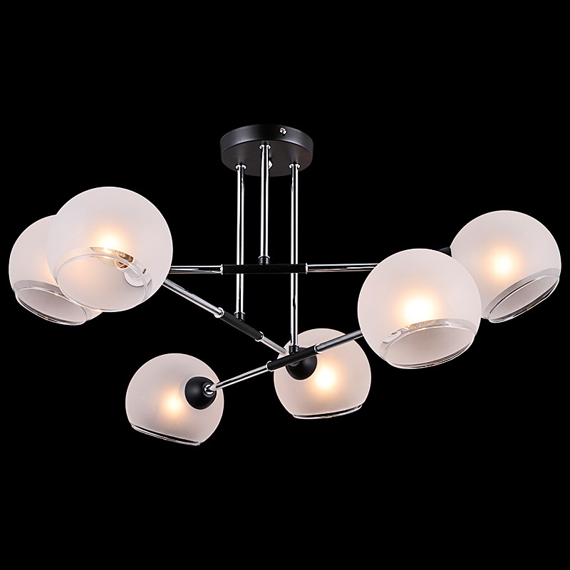 Люстра на штанге Illumico IL9900-6CSQ-79 CR BK