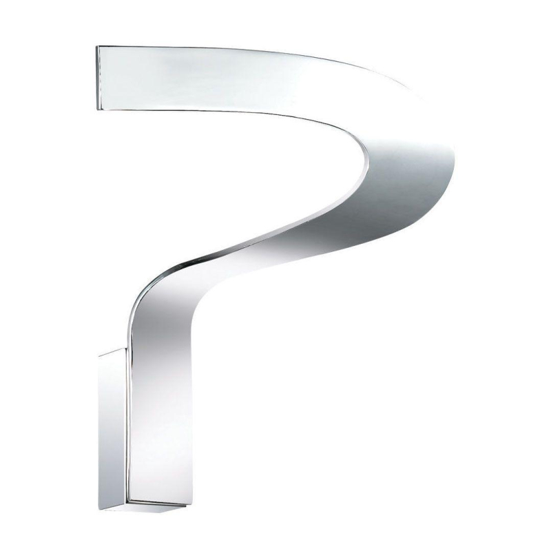 Настенный светодиодный светильник Ideal Lux Why AP1 Cromo 116488