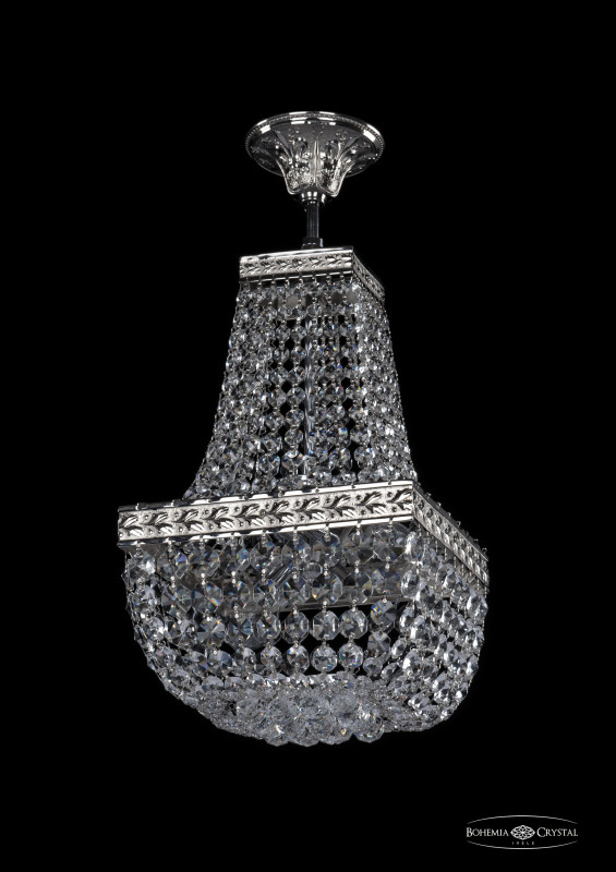 Люстра на штанге Bohemia Ivele Crystal 19282/H1/20IV Ni