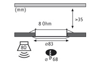 Встраиваемый динамик Paulmann Speaker 98674