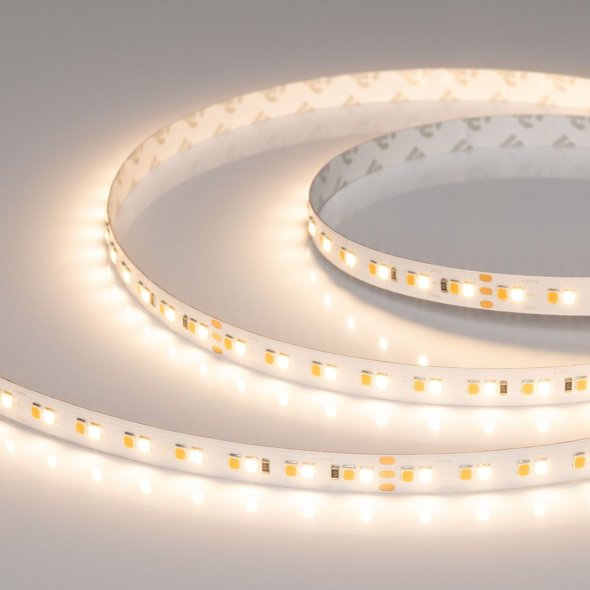 Светодиодная лента Arlight UL-A160-10mm 24V Warm-MIX (15 W/m, IP20, 5m) 057684