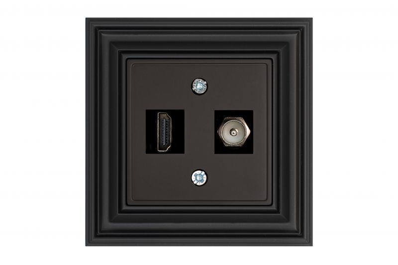 Розетка HDMI TV Liregus Retro 29-238