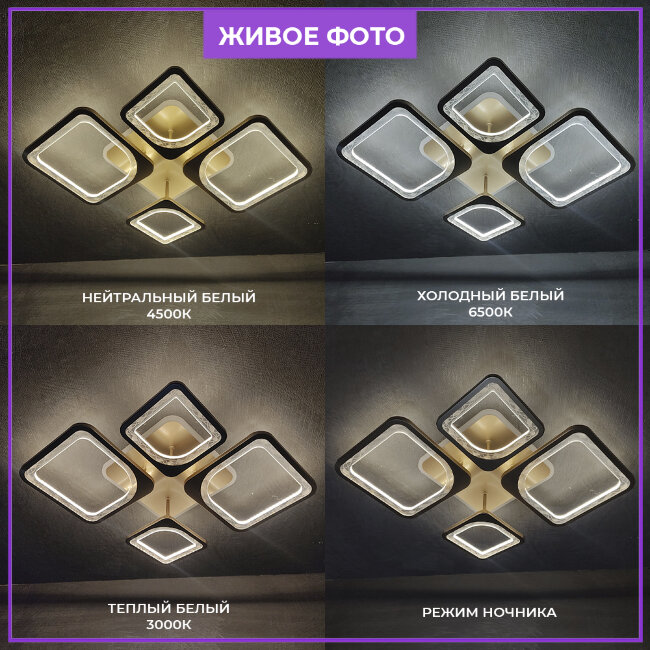 Потолочная люстра Seven Fires Brand SF7057/5C-SGD-BL