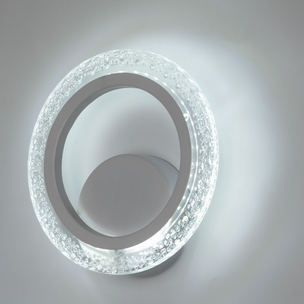 Бра с выключателем на корпусе Arte Lamp Camelia A2533AP-6WH