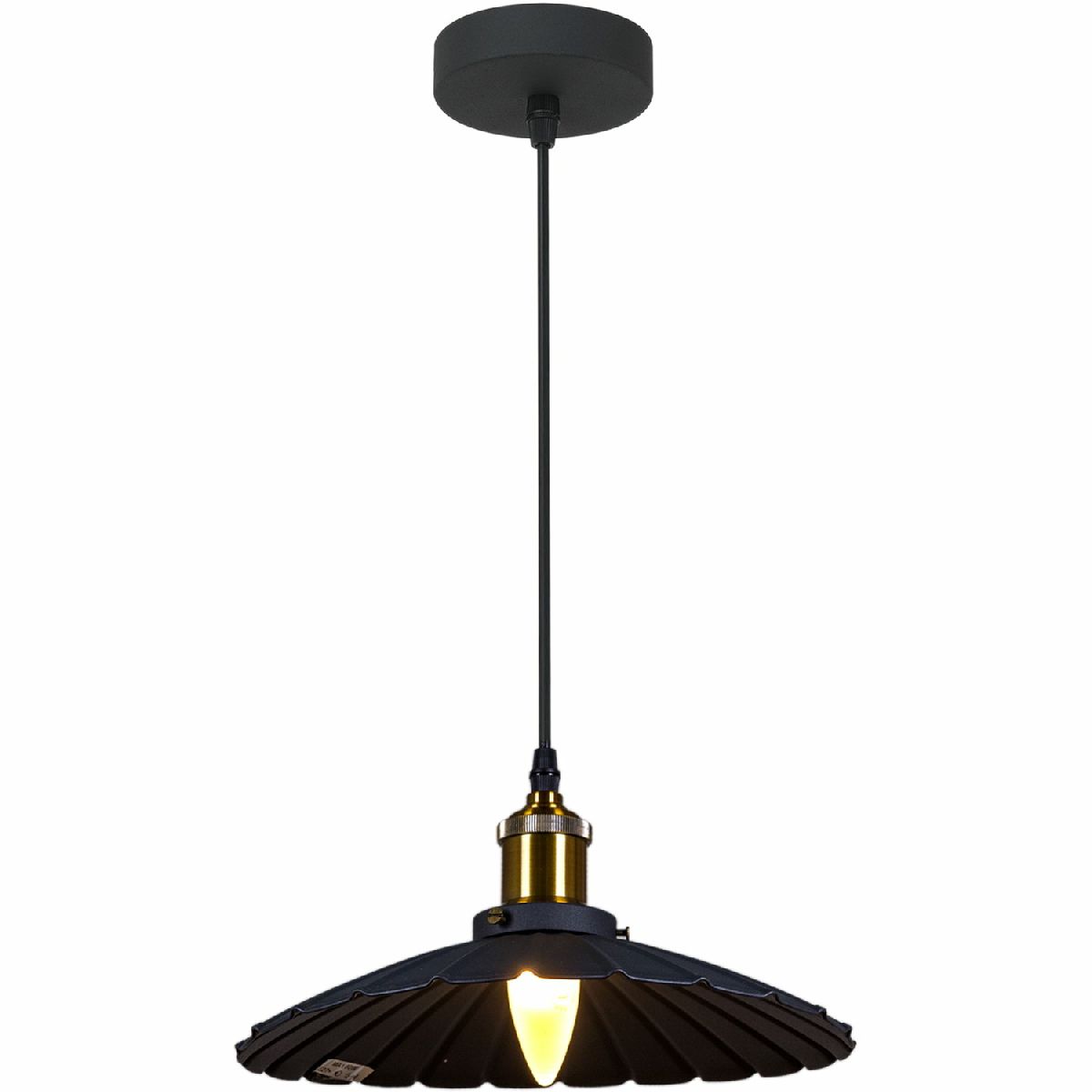 Подвесной светильник Reluce 08160-0.9-01SS BK