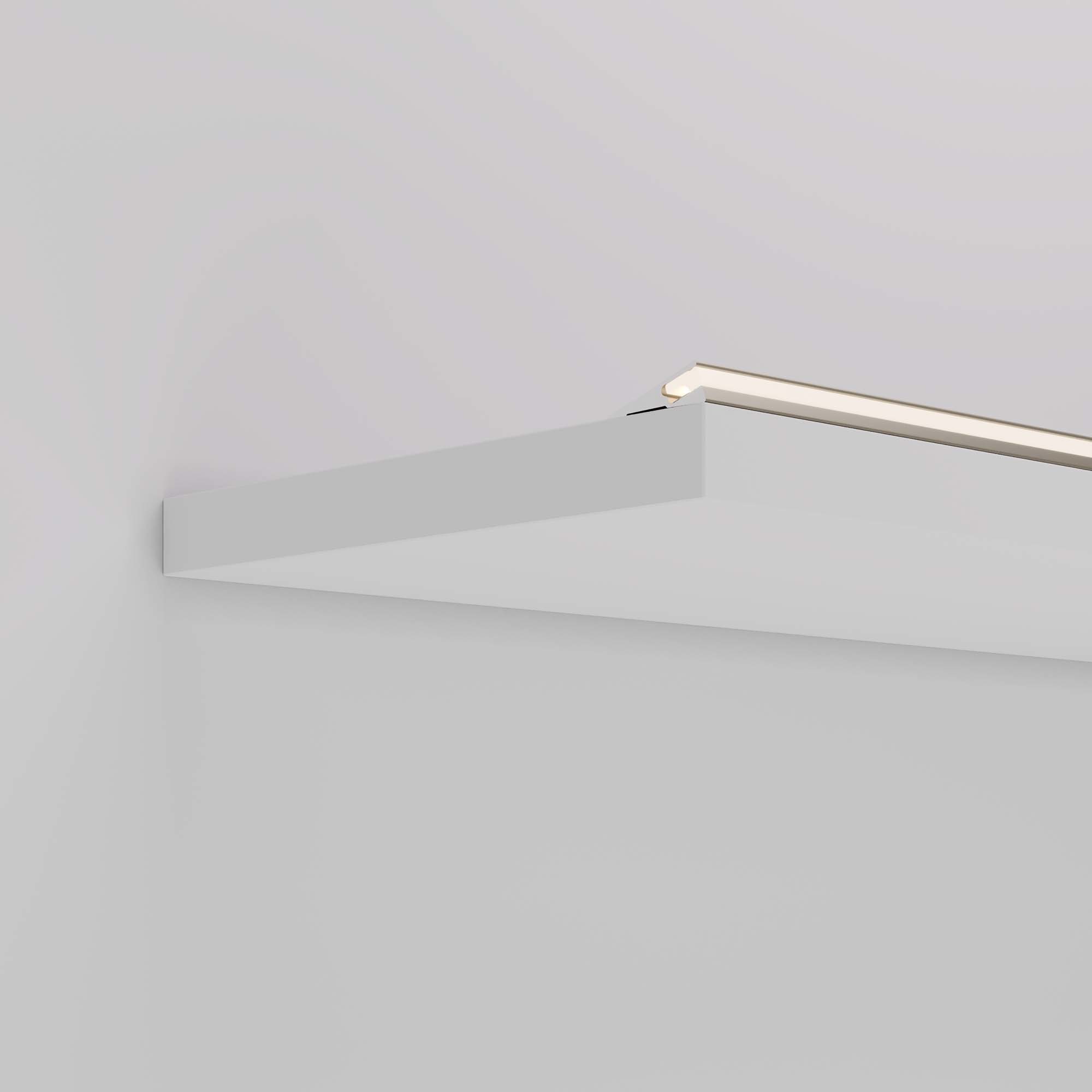 Алюминиевый профиль Arlight SL-MINI-SHELF-H8-2000 ANOD OLIVE GREY 038205