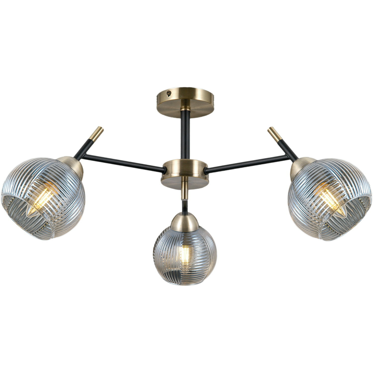 Люстра на штанге Illumico IL0375-3CSQ-79 AB BK