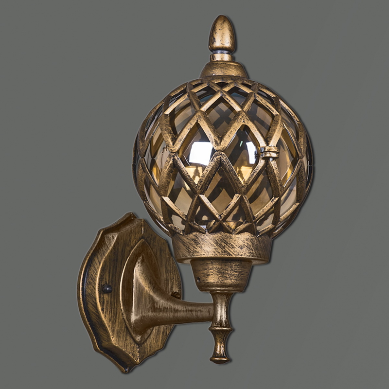 Уличный настенный светильник Reluce 09018-0.2-001SW BKG