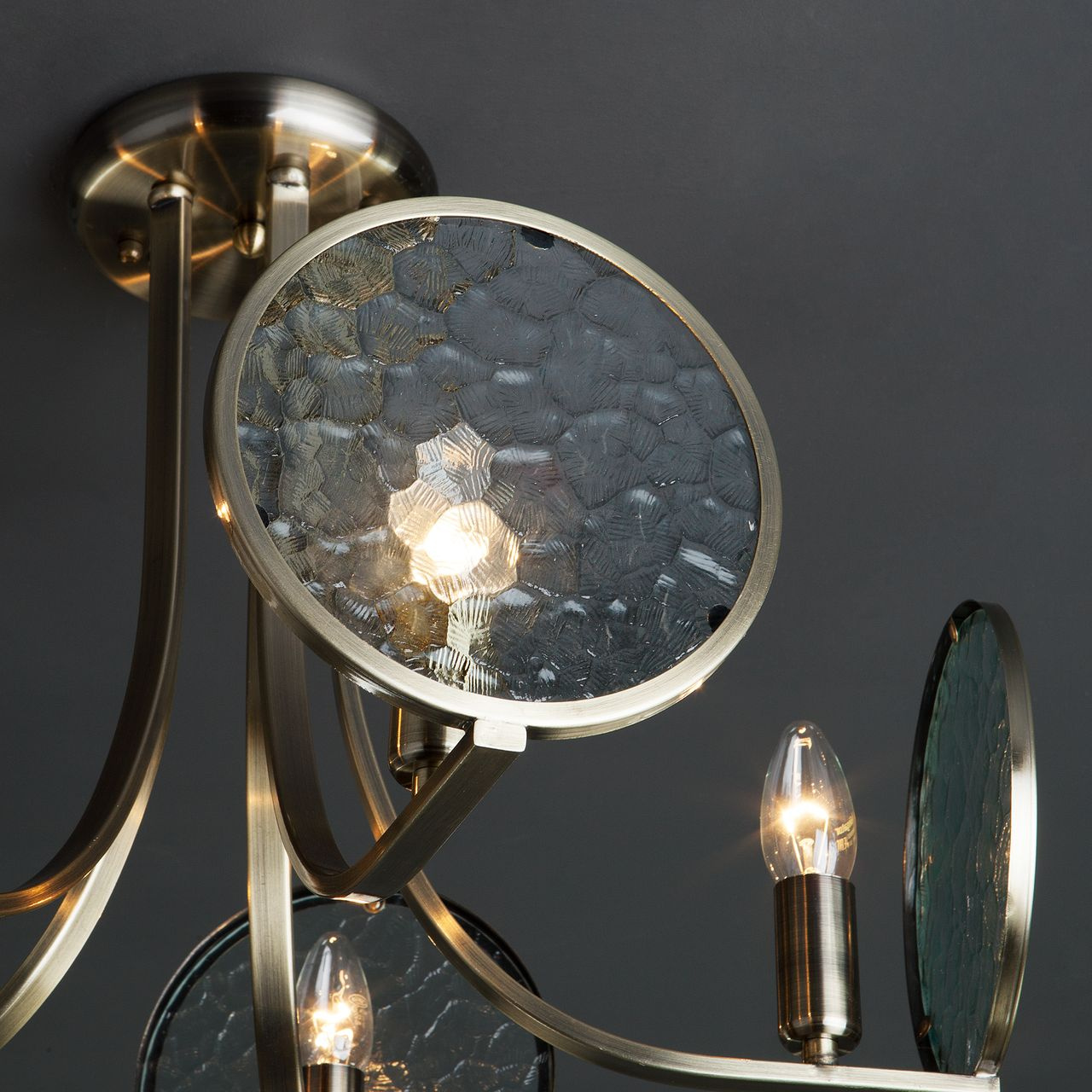 Потолочная люстра Eurosvet Cyrus 60073/5 античная бронза