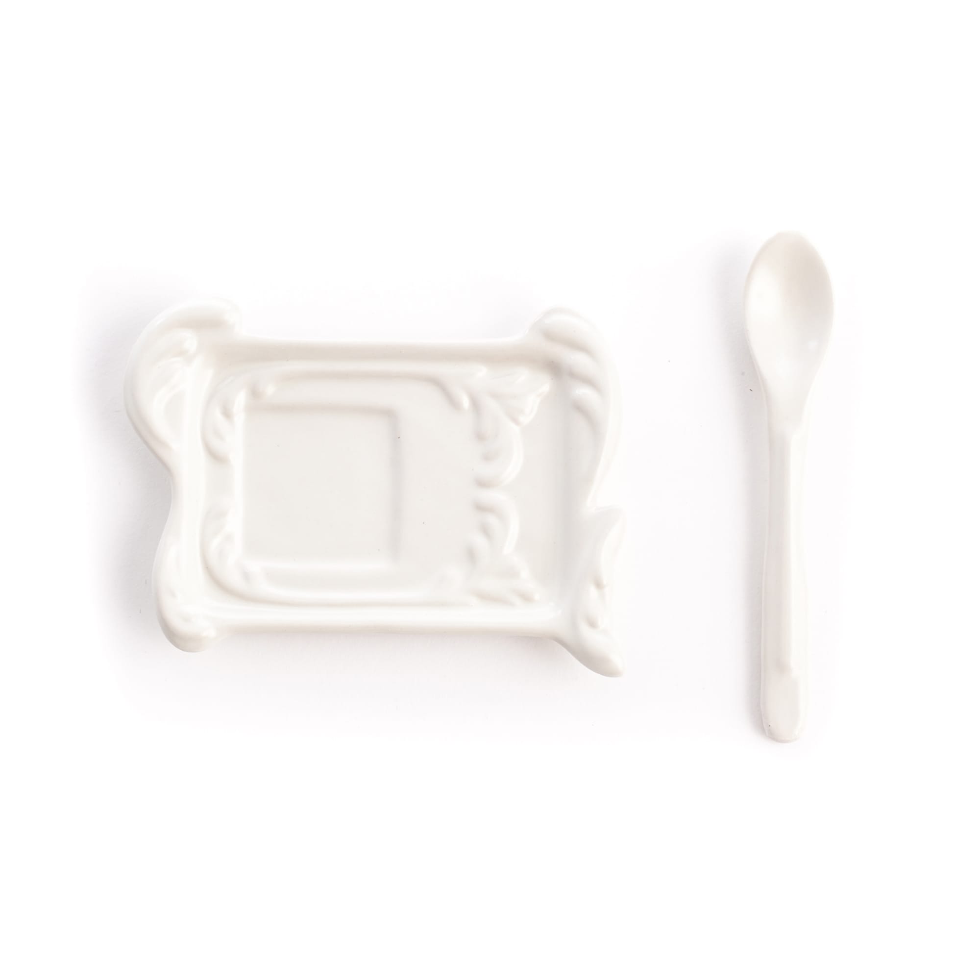 Блюдце с чашкой I-Coffee Blue Seletti I-Wares 09859_AZZ