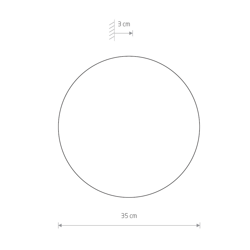 Настенный светильник Nowodvorski Ring Led L 7636