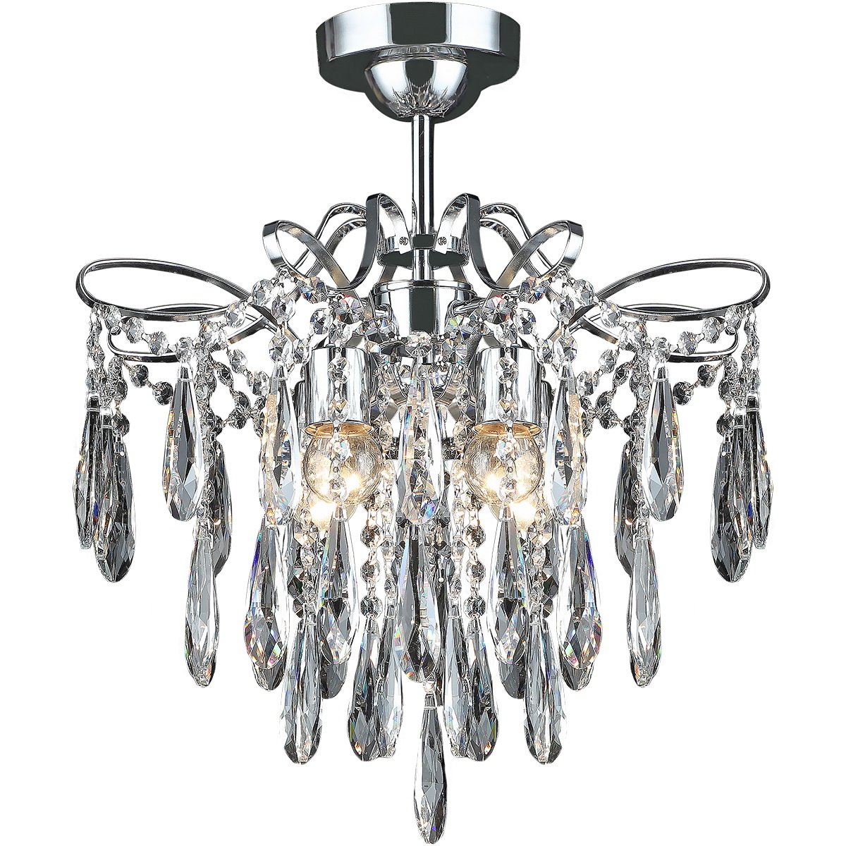 Люстра на штанге Reluce 02153-0.4-04 CH