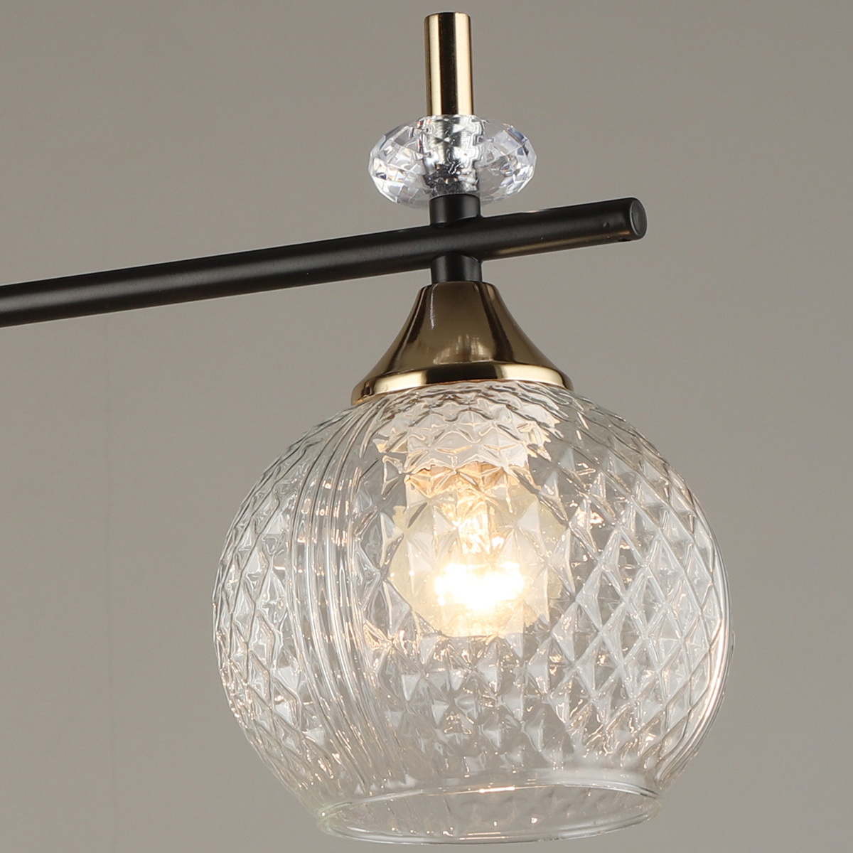 Люстра на штанге Reluce 04892-0.3-03 COFFEE+FGD