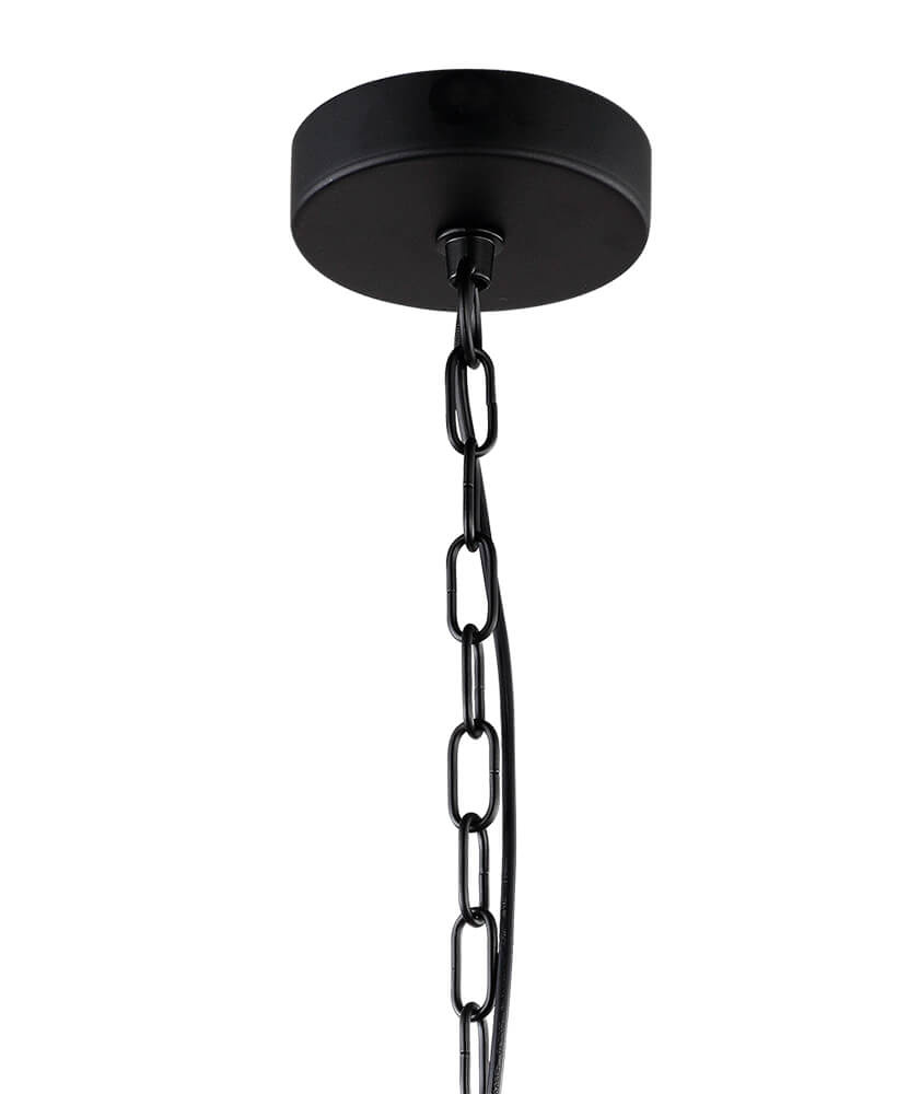 Подвесная люстра Lumien Hall Корин 4012/6P-BK-CR