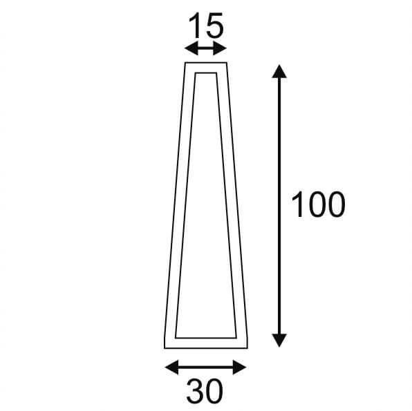 Уличный светильник SLV New Myra Wall 2 233095