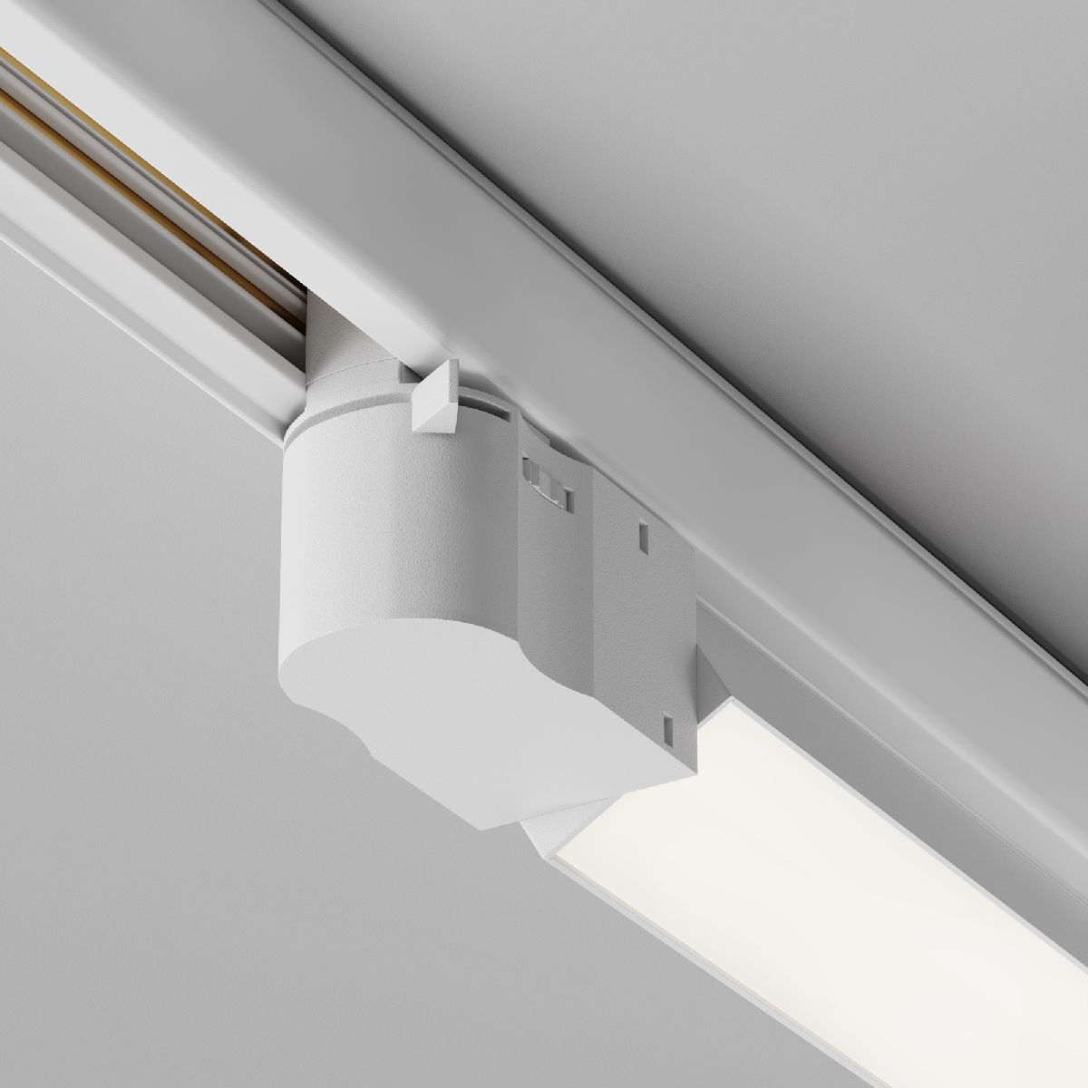 Трековый трехфазный светильник Maytoni Basis TR196-3-10W4K-W