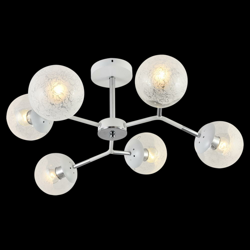 Люстра на штанге Reluce 11358-0.3-06B WH+CR