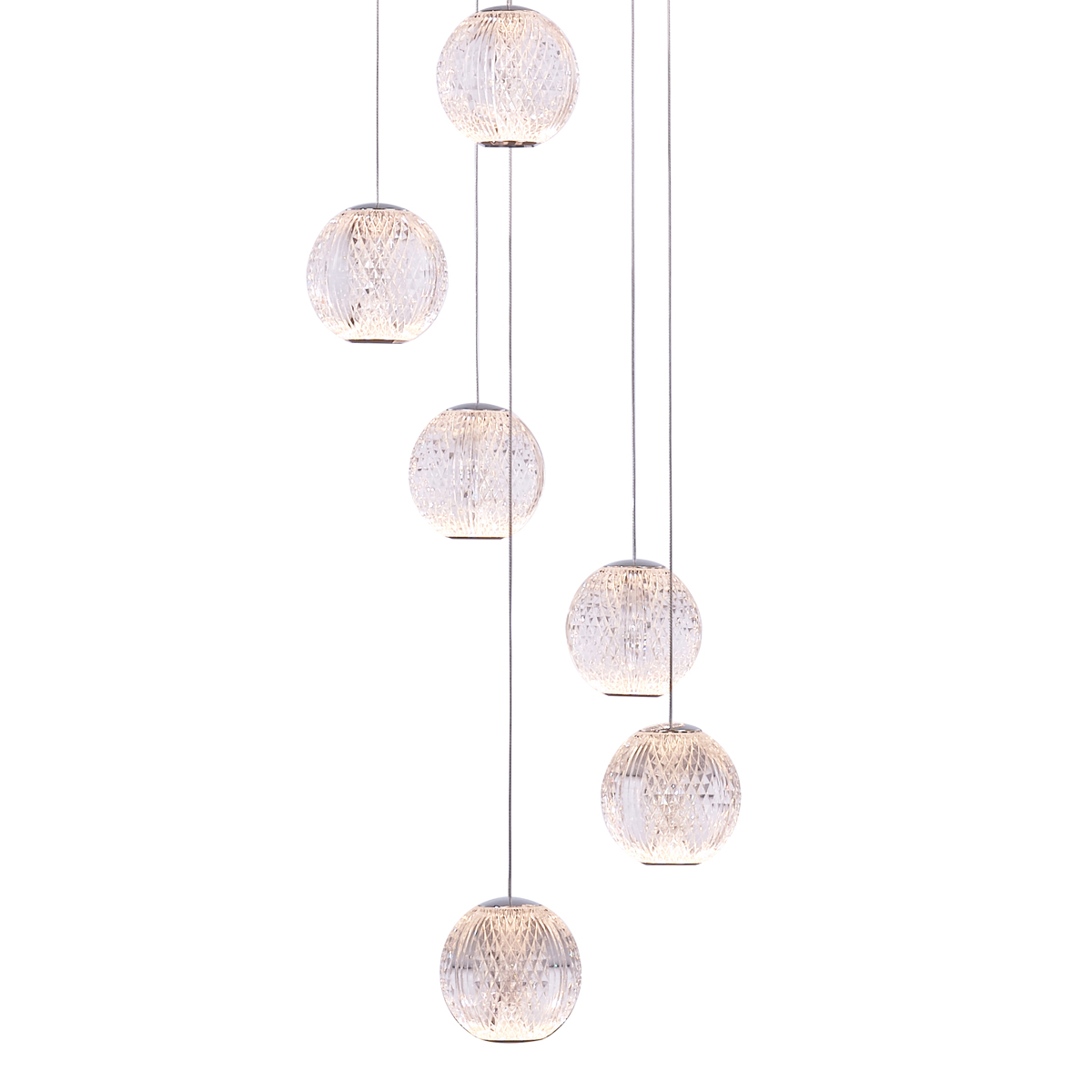 Подвесной светильник Delight Collection MD20001012 MD20001012-14A chrome