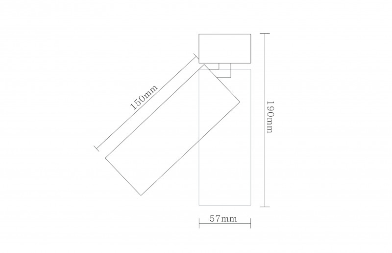 Спот Donolux DL18895R15W1B ST