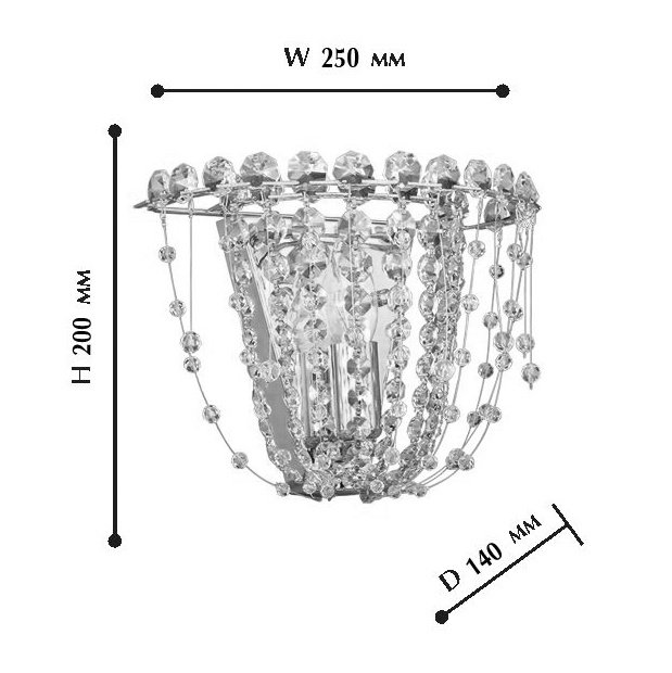 Настенный светильник Favourite Triumphant 2047-1W