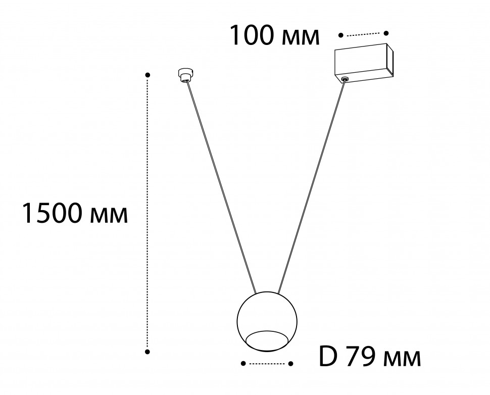 Подвесной светильник Italline IT03-1424 black