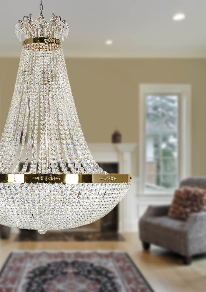 Люстра на штанге Arti Lampadari Pera E 1.5.80.602 G