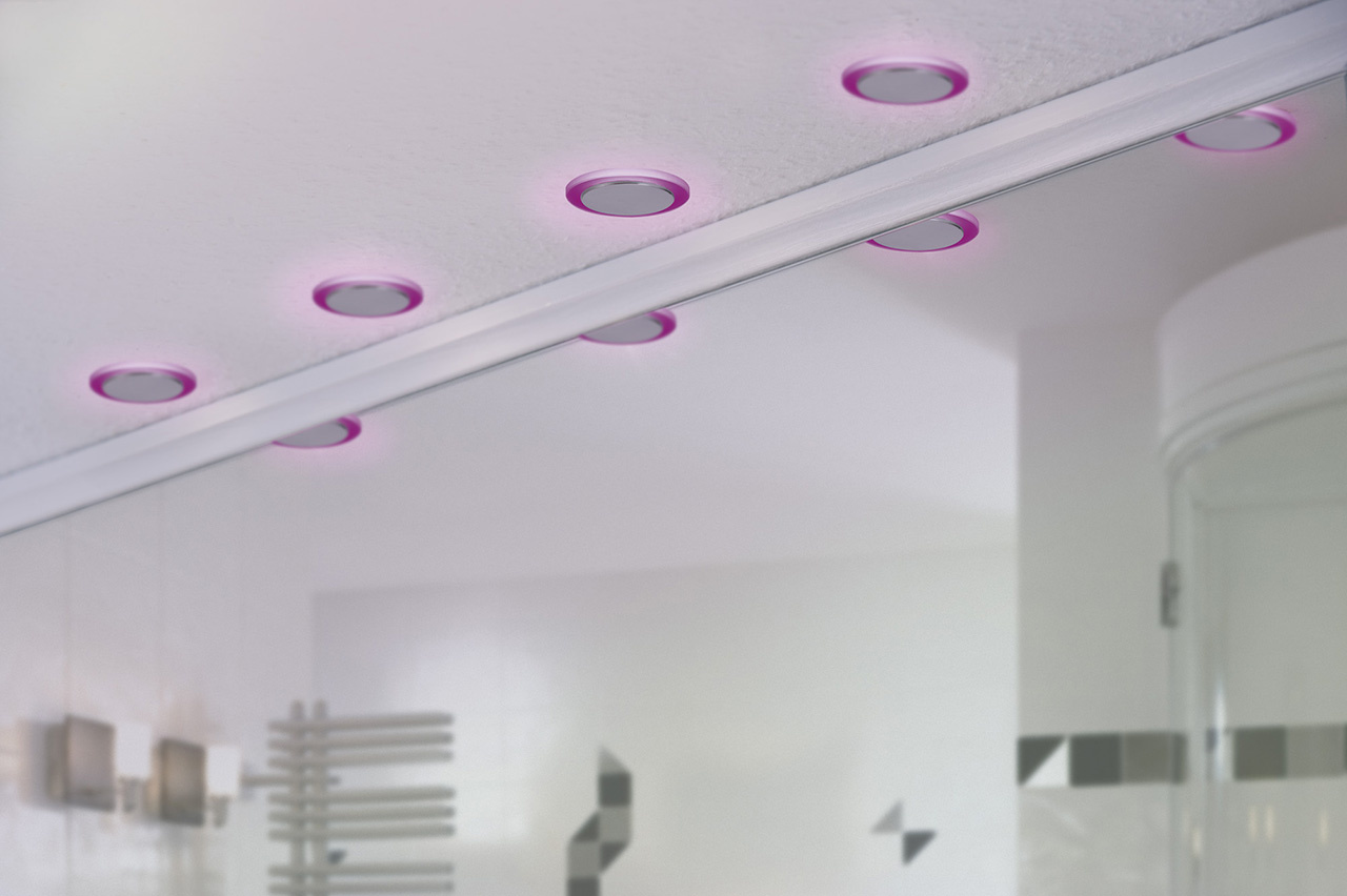 Встраиваемый светодиодный светильник Paulmann Star Line Saturn RGB 98889