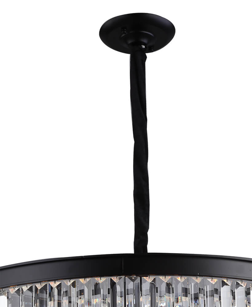 Подвесная люстра Lumien Hall Рейн 0014/8P-BK