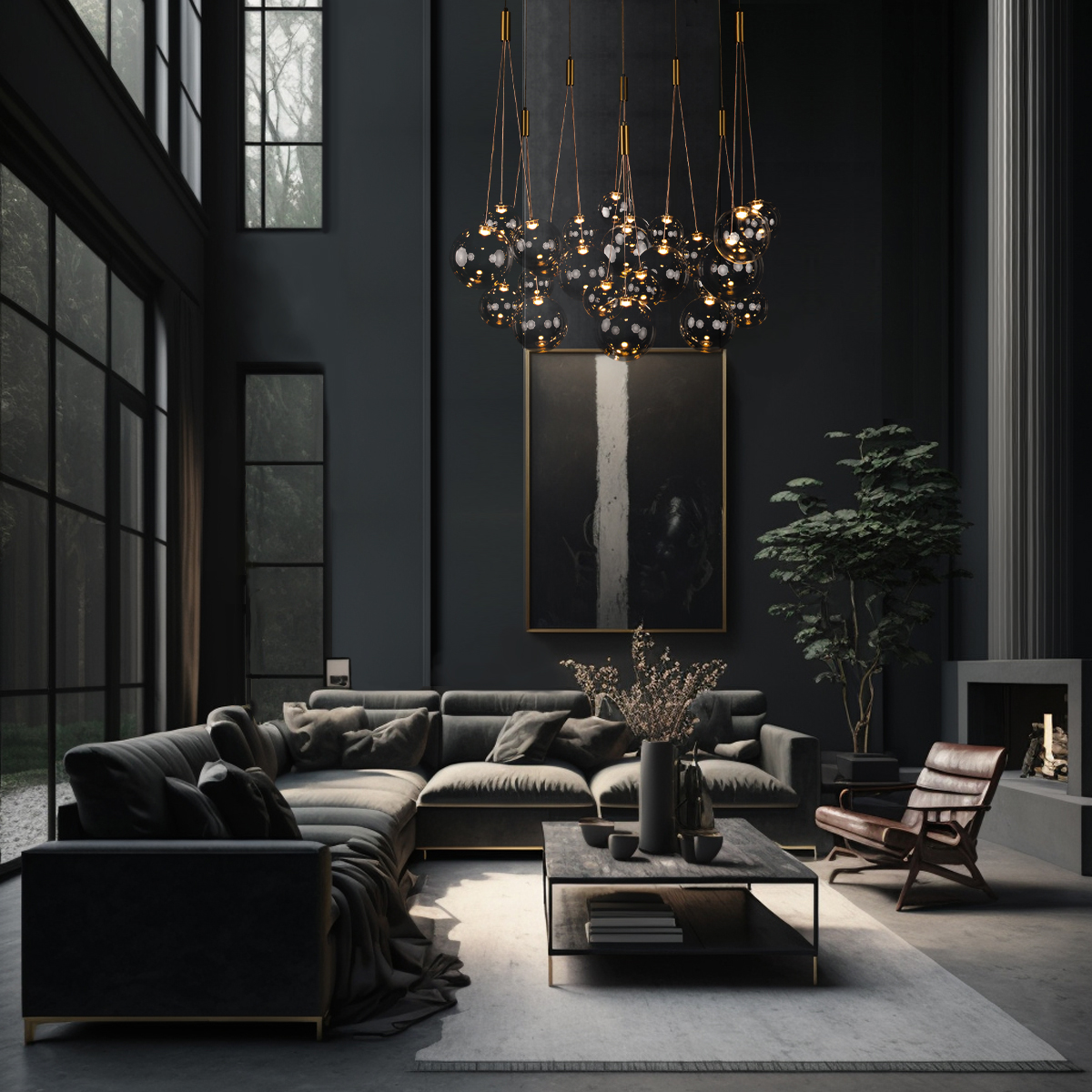 Подвесная люстра Loft IT Pop it 10270/D15