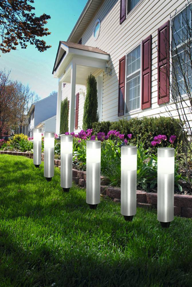 Комплект из 6 свет-ков на солнечн батарее Eglo Rosalba 1 48494