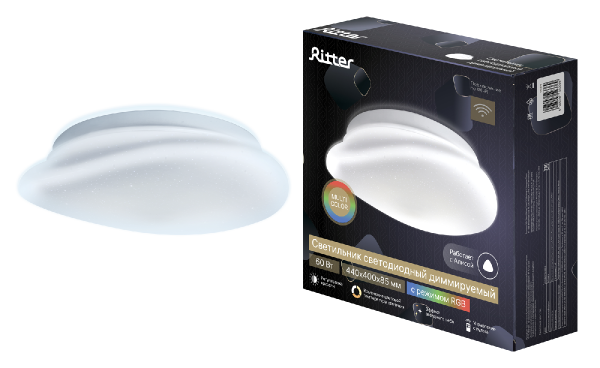 Потолочный светильник Ritter Stone 52336 9