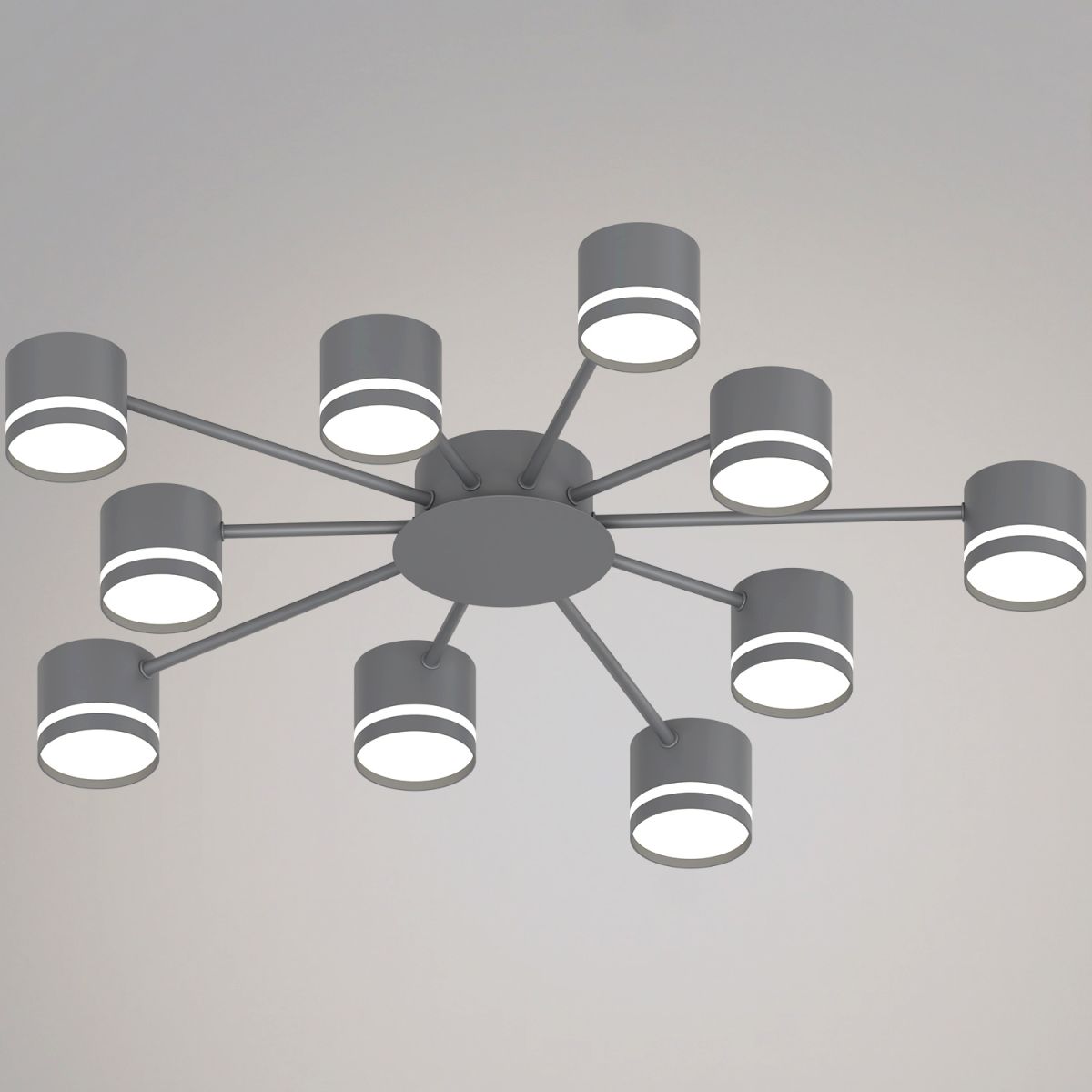 Потолочная люстра Reluce 06730-0.3-10 GX53 GREY