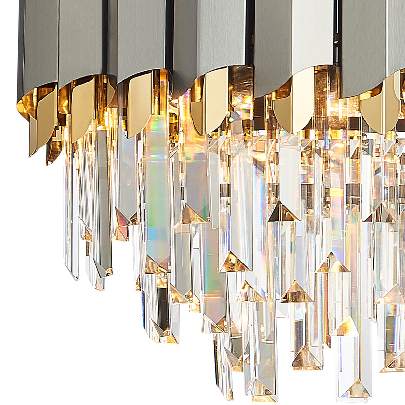 Подвесная люстра Natali Kovaltseva QUEEN II 81450/5C GOLD