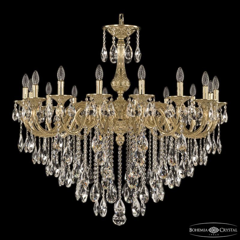 Подвесная люстра Bohemia Ivele Crystal Florence 71101/16/360 B G