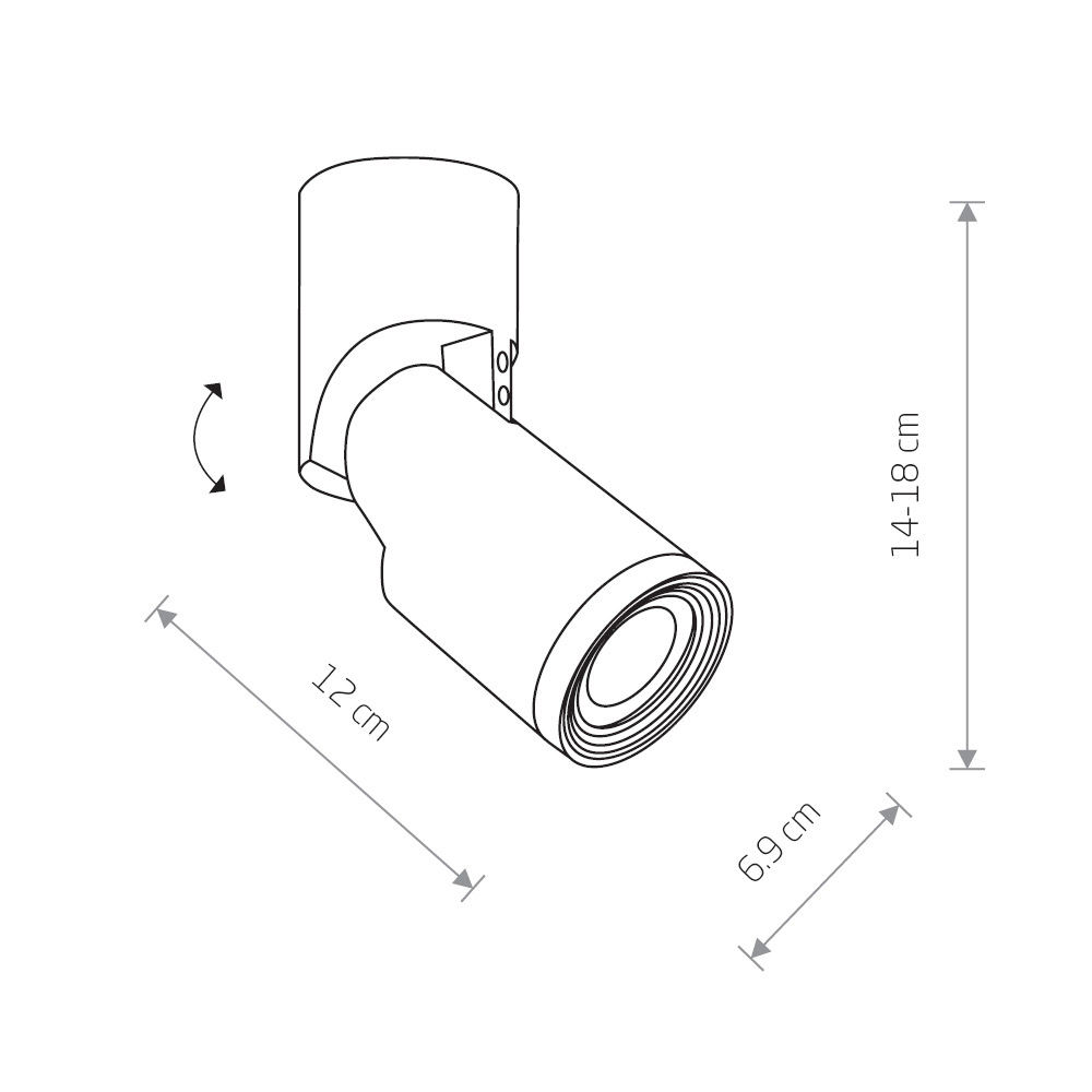 Накладной светильник Nowodvorski Mike 7658