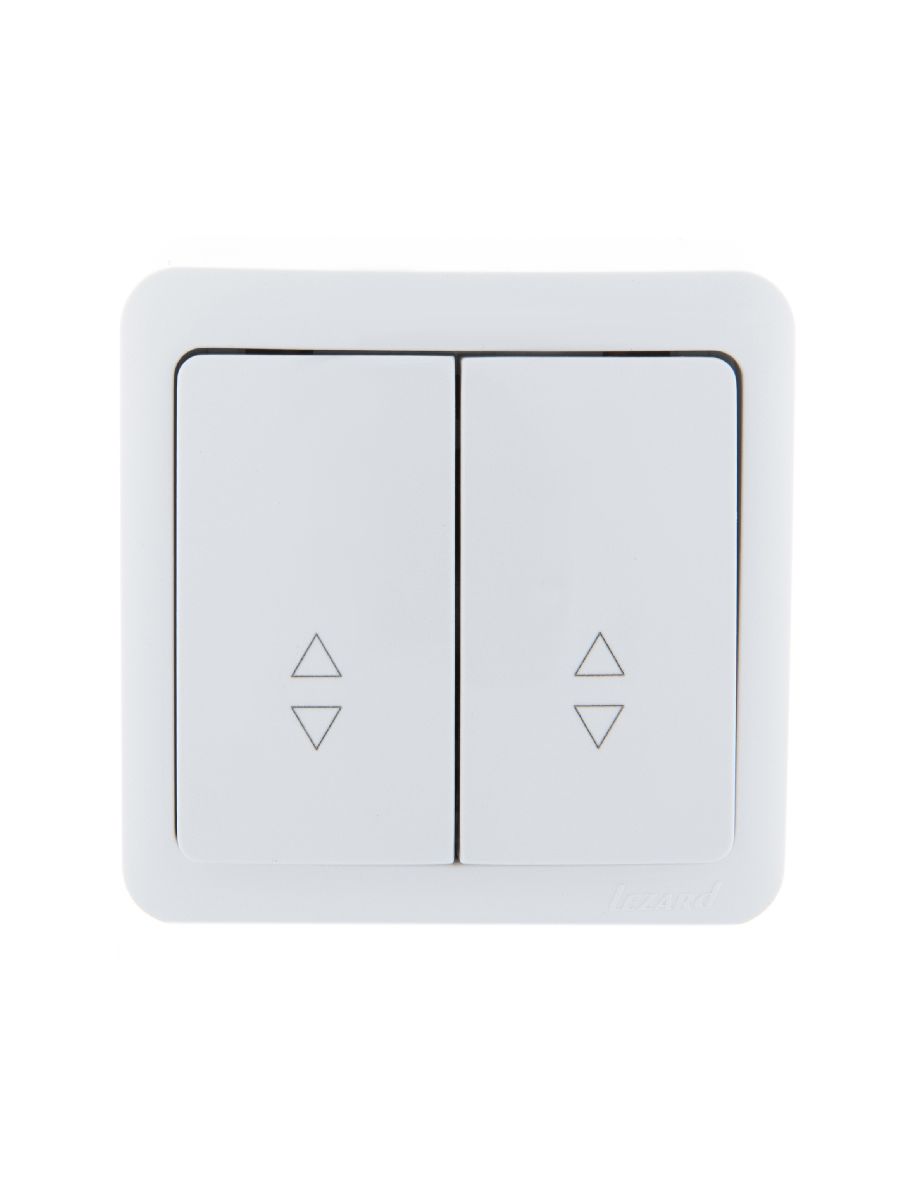 Выключатель проходной двойной Lezard Viola 751-0200-106