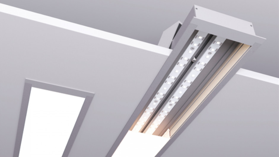 Встраиваемый линейный светильник Siled Linea Inner 7370035