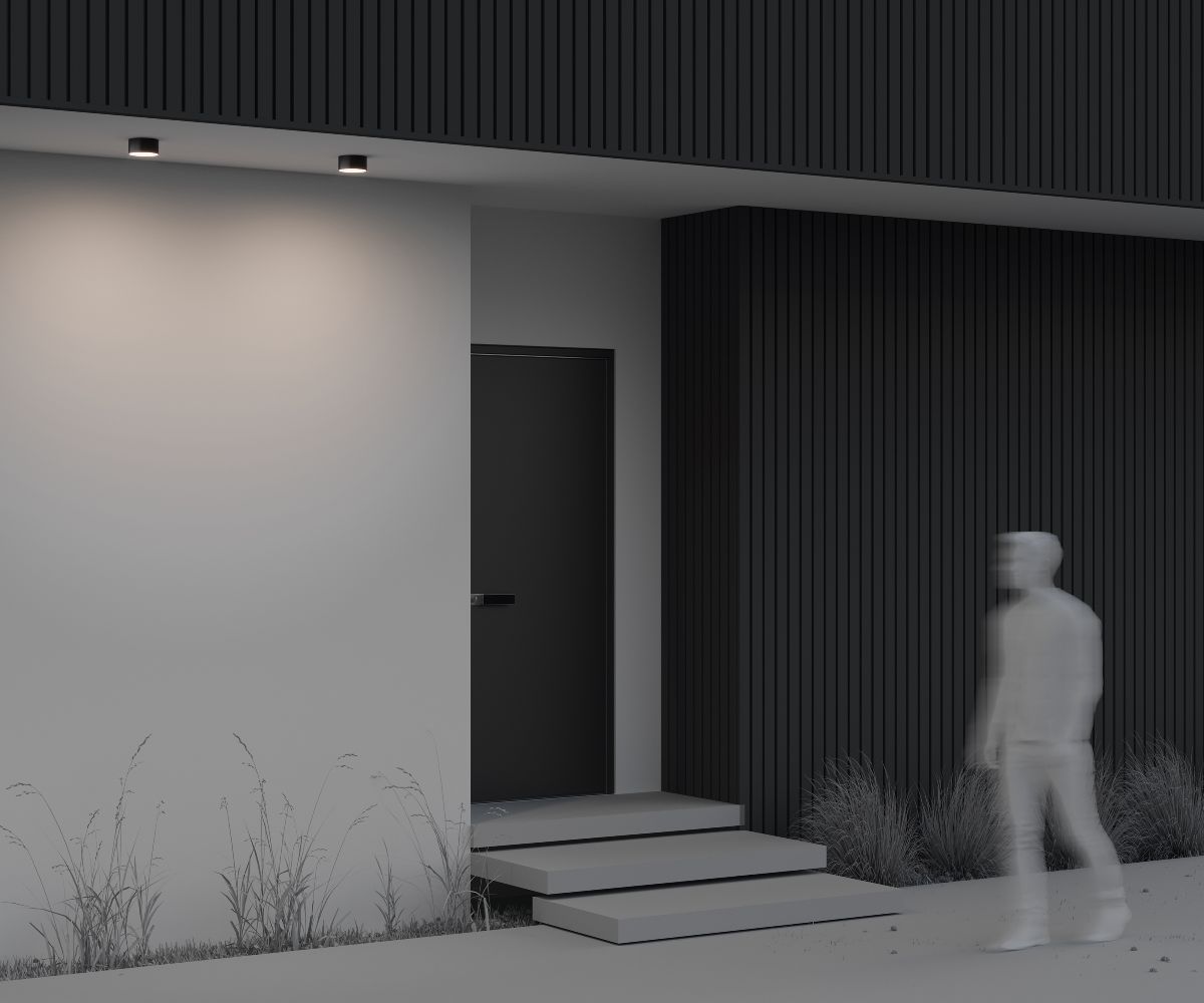 Уличный потолочный светильник Maytoni Zon IP O430CL-L15B4K