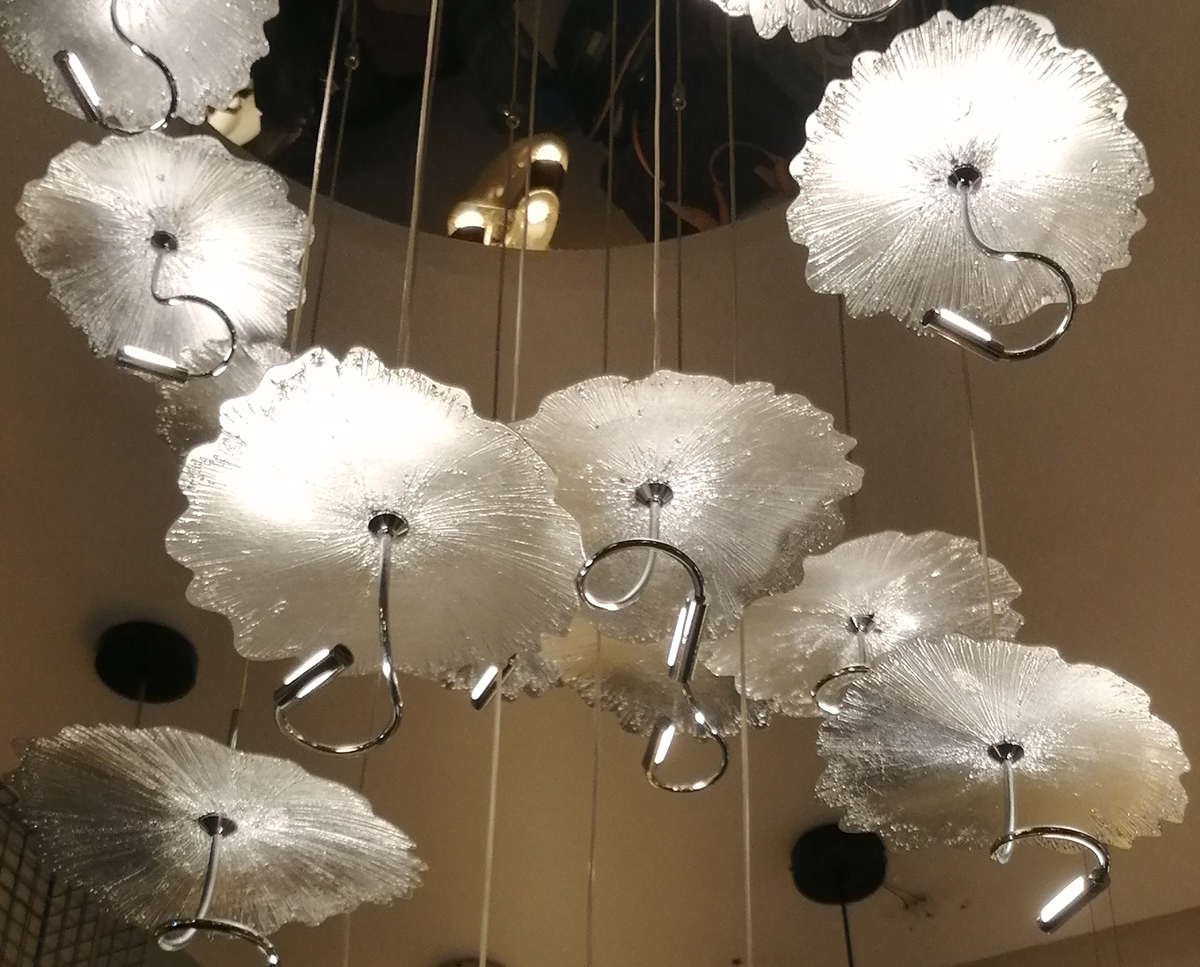 Подвесная люстра Delight Collection X-8827P/19 silver