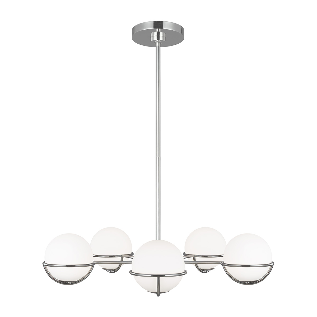 Люстра на штанге Feiss Apollo (fe) FE-APOLLO5-PN